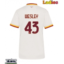 AS Roma Wesley Franca #43 Replica Away Shirt Ladies 2026-27 Short Sleeve
